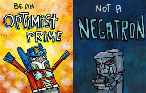 Figure, humor, transformers, Megatron, Optimus Prime, optimist, a pessimist , section настроения ...