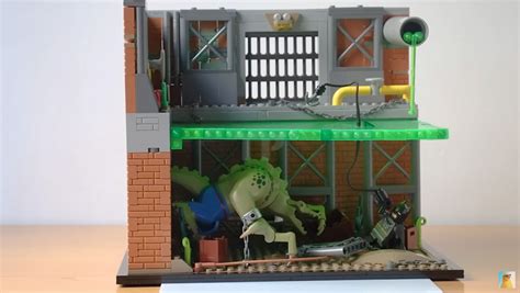 LEGO Batman vs Killer Croc Diorama MOC - ToyPro