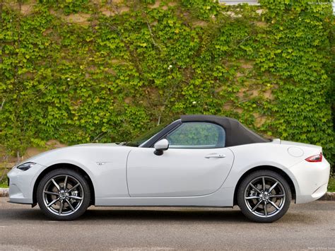 2016, Cars, Roadster, Convertible, Mazda, Miata, Mx 5, White Wallpapers ...