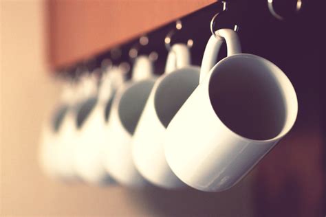 morning coffee cups | My lovely husband put up cup hooks for… | Flickr