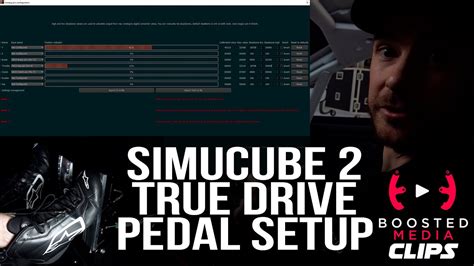 How to set up pedals in Simucube 2 True Drive - YouTube