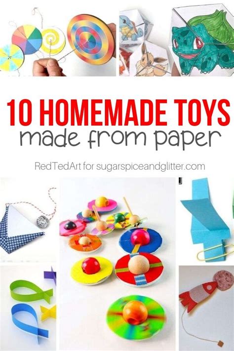 Homemade Paper Toy Crafts ⋆ Sugar, Spice and Glitter