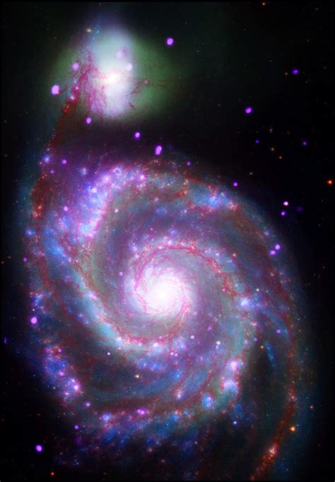 The Whirlpool Galaxy, Spiral Galaxy M51