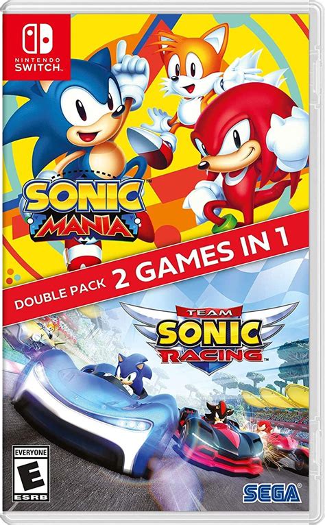 Buy SEGA Sonic Mania and Sonic Team Racing (Nintendo Switch), SMTSR-77019-3 Online at desertcartUAE