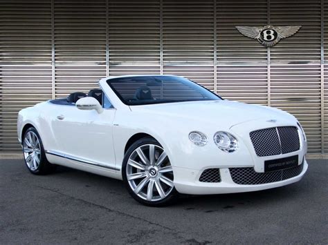 Bentley used car Continental GT Convertible White