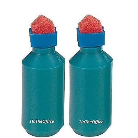 Snapklik.com : 1InTheOffice Envelope Moistener, Envelope Sealer Bottle Wedge Sponge, Tipped ...