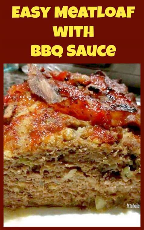 Easy Meatloaf with BBQ Sauce | Lovefoodies