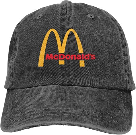 Yaxinduobao Fashion Classic McDonalds Logo Adjustable Unisex Hat ...