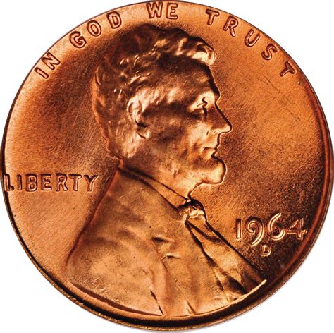 Value of 1964-D Lincoln Cents | We Appraise Modern Coins