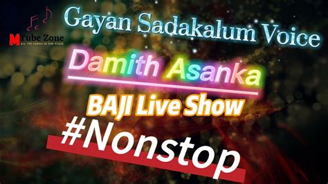 Damith Asanka Nonstop | Beji Live Show | MTube Zone - YouTube