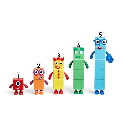 Numberblocks Friends One to Five - HTM95356 | Learning Resources | Dolls