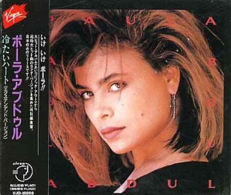 Paula Abdul Cold Hearted Japanese Promo 5" Cd Single VJD-15556 Cold Hearted Paula Abdul 179243