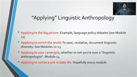 Linguistic Anthropology Unit 3 Introduction - YouTube