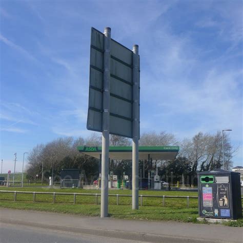 Asda petrol station, Pembroke Dock, Pembrokeshire - See Around Britain