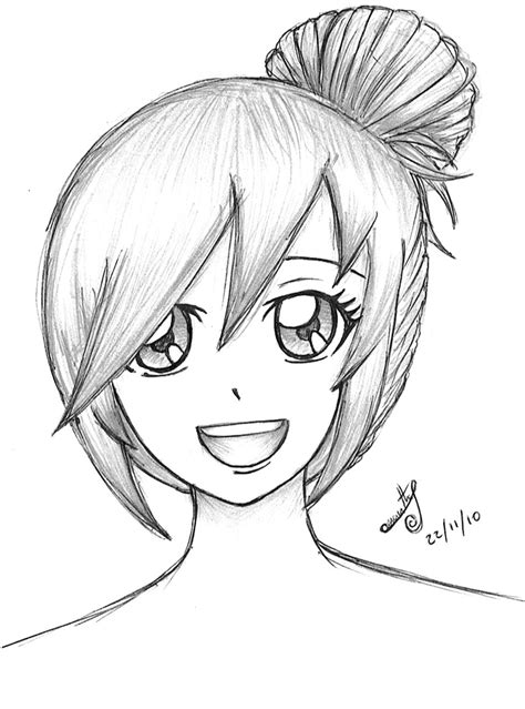 Easy Anime Boy Sketch at PaintingValley.com | Explore collection of Easy Anime Boy Sketch