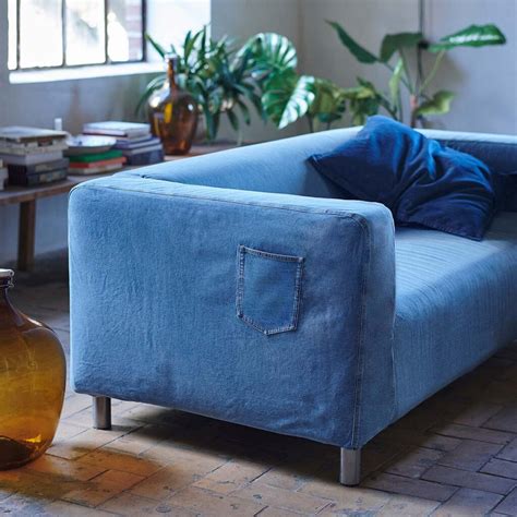 IKEA Partnered With MUD Jeans To Create KLIPPAN Sofa Cover Made From ...