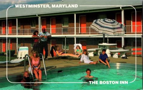 POSTKARTE BOSTON INN Westminster Maryland Chrom Unpostiert EUR 9,94 - PicClick DE