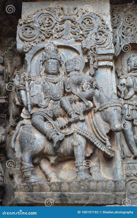 Hoysaleswara Temple, Halebidu Stock Photo - Image of history, historical: 100197192