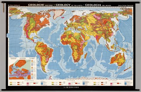 World -- Geology - David Rumsey Historical Map Collection