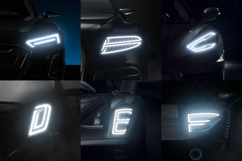 Creative 36 Days of Type submission cleverly transforms popular car headlights into alphabets ...