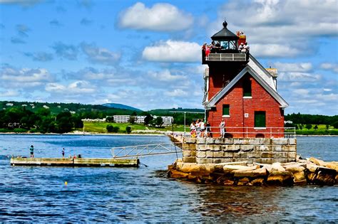 Maine Lighthouses and Beyond: Rockland Breakwater Lighthouse