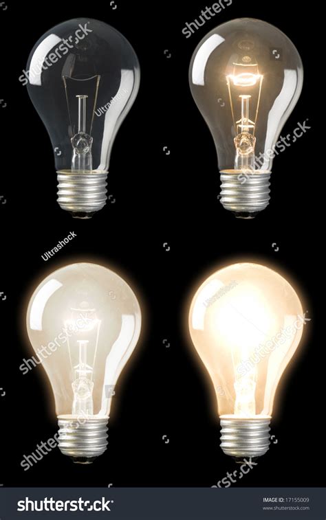 Series Sequenced Light Bulbs Different Brightness Stock Photo 17155009 - Shutterstock