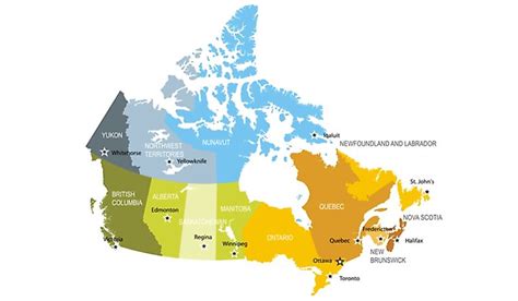 Does Canada Have States? - WorldAtlas