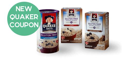 Quaker Coupon | $1.49 Instant Oatmeal :: Southern Savers