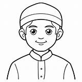 A Boy In turban coloring page 51003143 Vector Art At Vecteezy sketch template