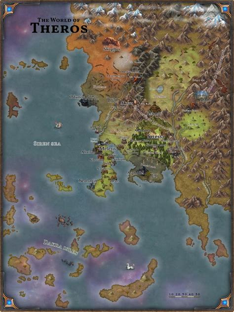 Theros Map by Nordic-Dragon on DeviantArt | Mapa mundi, Mapa de fantasia, Mapa