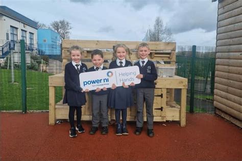 Omagh school pupils discover Power NI donation