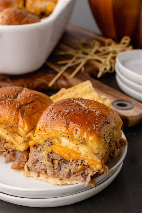 Best Roast Beef And Cheese Sliders