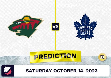 Wild vs. Maple Leafs Prediction and Odds - October 14, 2023