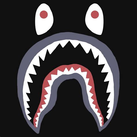 Bape Shark: Stickers | Redbubble