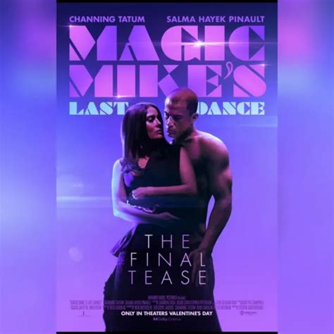 MAGIC MIKES LAST Dance Motion Picture Movie Poster 40x27 Double Sided Brand New $22.00 - PicClick