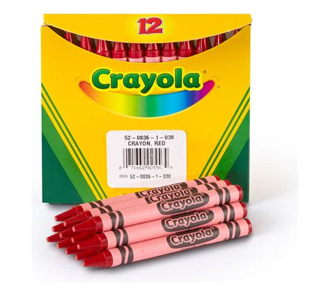 Red Bulk Crayons, 12 Count | Crayola