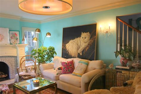 Quirky Colorful Cottage With Whimsical Interior Design by Jenny Sweeney - Hello Lovely