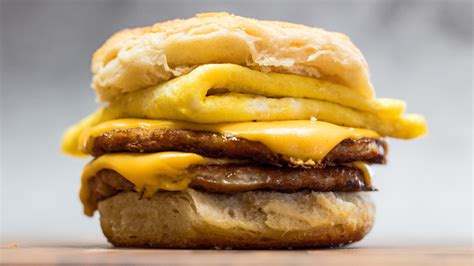 Copycat Burger King Double Sausage, Egg, & Cheese Biscuit Recipe