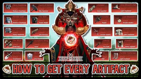 How To Get EVERY Artifact #1 (New World) - YouTube