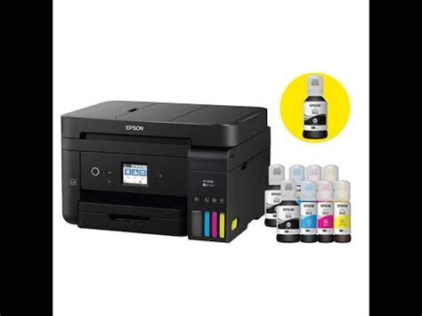 Epson ET 4750 Unboxing, Setup and Review - YouTube