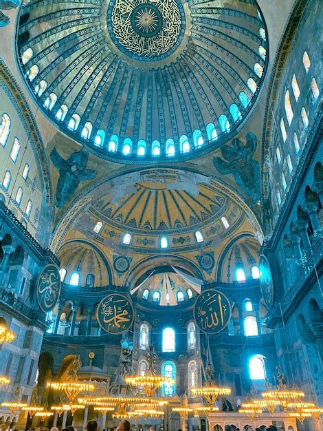 Premium Photo | Hagia sophia mosque in istanbul city turkey