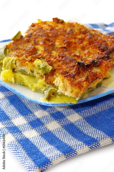 Gratin de courgettes. Stock Photo | Adobe Stock