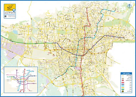 دانلود نقشه مترو تهران | کتاب اول