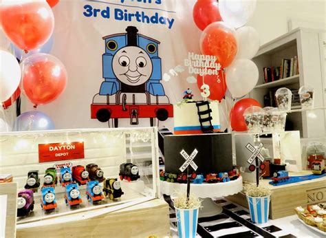 Thomas & Friends Birthday Party Ideas | Photo 14 of 24 | Thomas the train birthday party, Trains ...