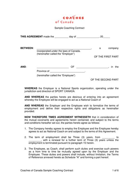 Employee Coaching Form Sample