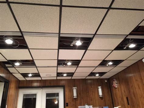 DIY Recessed Lighting Installation in a Drop Ceiling (Ceiling Tiles) - Prep Work - Super NoVA ...