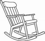 rocking chair coloring Page Design 53218160 Vector Art At Vecteezy sketch template