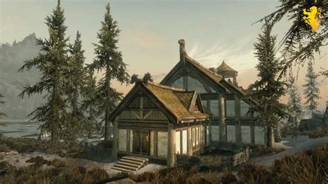 Skyrim Hearthfire DLC Trailer - Hearthfire Gameplay - Build your own house & adopt children ...