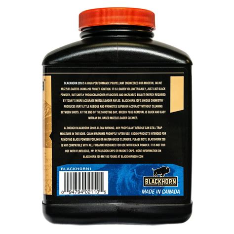 Blackhorn 209 - Powder Substitute - 8oz - Dance's Sporting Goods