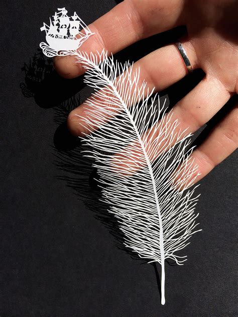 Incredibly Detailed Hand-Cut Paper Art By Maude White | Bored Panda